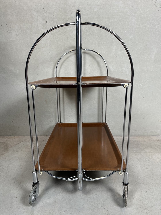 Image 1 of Vintage folding serving table - Gerlinol