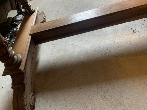 Image 1 of Solid oak coffee table