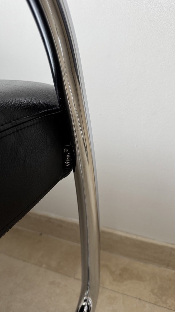 Vitra Visalounge Fauteuil – Antonio Citterio – Cuir Noir – Leather (photo 7 of 16)