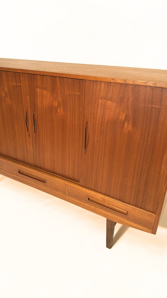 Image 1 of Restored vintage mid-century Danish highboard