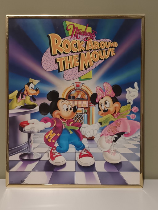 Disney-Rahmen Mickey Mouse – wanddecoratie, Paper, Metal