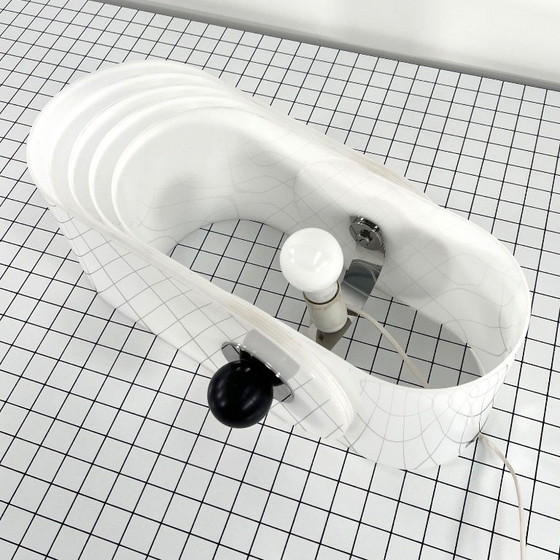Image 1 of Witte Gherpe Lamp van Superstudio voor Designcentrum Poltronova, 1968
