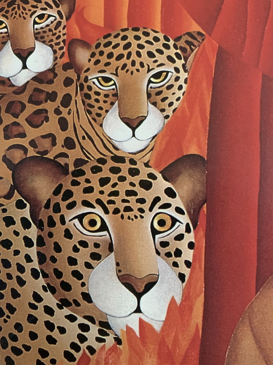 Image 1 of Unique framed art reproduction