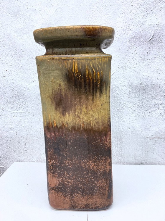 Image 1 of Large vase, studio ceramic by Steuler, design by Heiner Balzar, 50 cm high, 1960s/70s