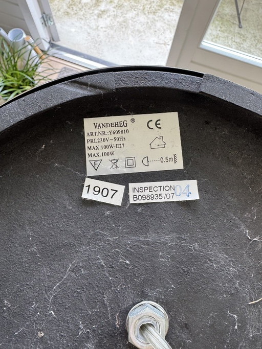 Lámpara de pie Van de heg (sin pantalla)