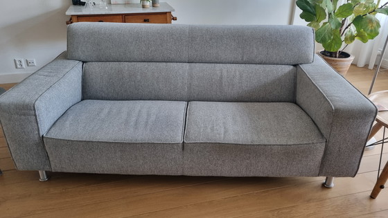 Image 1 of Sofá Hulshoff gris claro