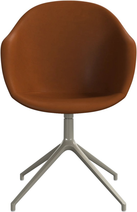 BoConcept sedia ADELAIDE set di 4 con base girevole – Sedie da pranzo, Pelle, Metallo (photo 5 of 5)