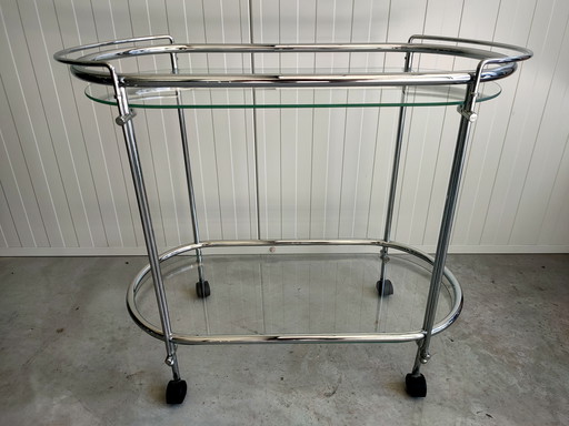 Riki T52 serveerwagen van Galotti & Radice. Super filigraan