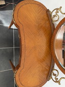 Schitterende antieke kaptafel, gesigneerd