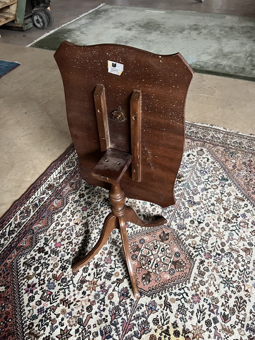 Queridon pliable petite table de jeux 