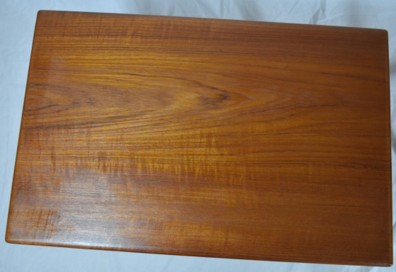 Tavolini a incastro in teak Mid Century Hans Wegener per A. Tuck, Legno, Marrone (foto 4 di 20)