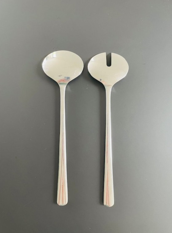 Image 1 of IKEA Sedlig stainless steel salad cutlery