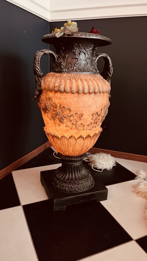Lampada a vaso barocca
