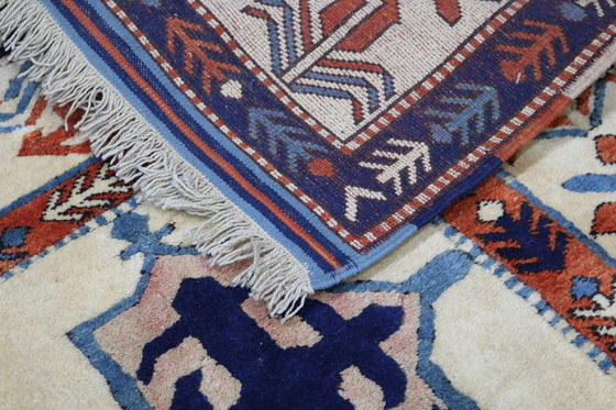 Image 1 of Shirvan caucasien russe antique Plus de 60 ans - Kilim - 203 cm - 200 cm - Très fin