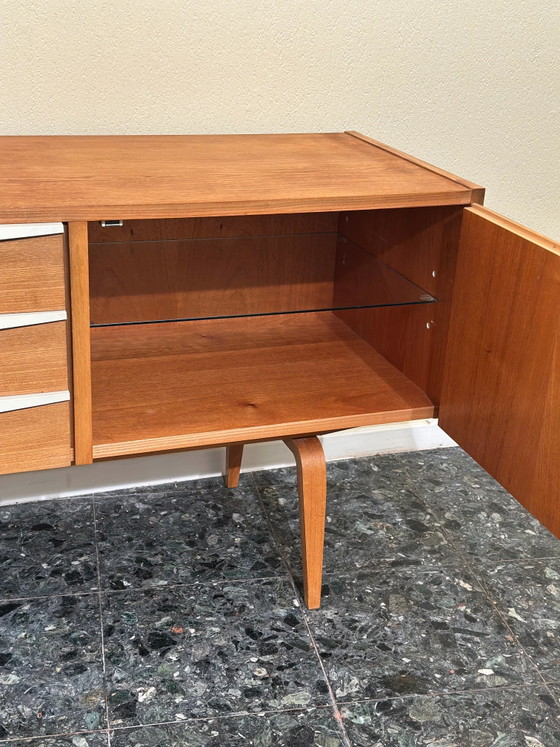 427/K Elm Sideboard for Hellerau – Ehrlich, Plastic, Glass, Modern (photo 5 of 9)