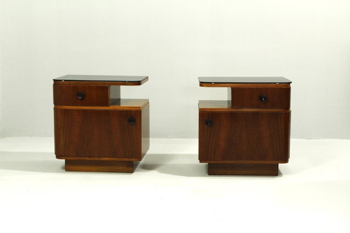 Par de mesitas de noche, década de 1960