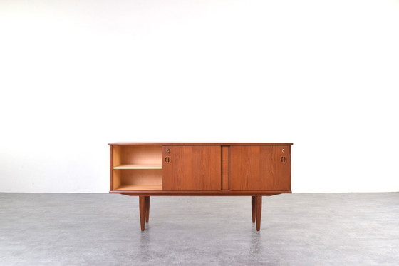 Image 1 of Mid-Century Danish Teak Sideboard, 1960s.