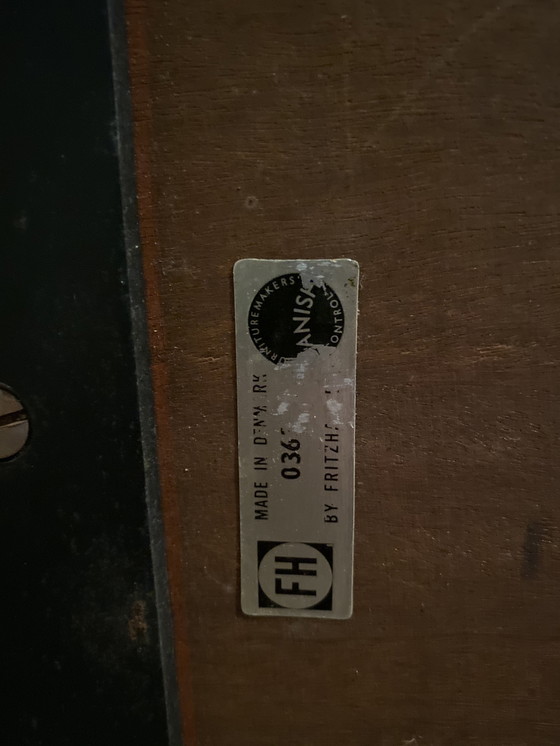 Image 1 of Table basse Arne Jacobsen, pour Fritz Hansen. Danemark.