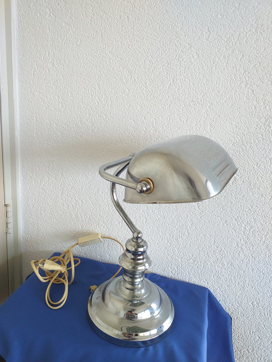 Image 1 of  Alte Bankierlampe