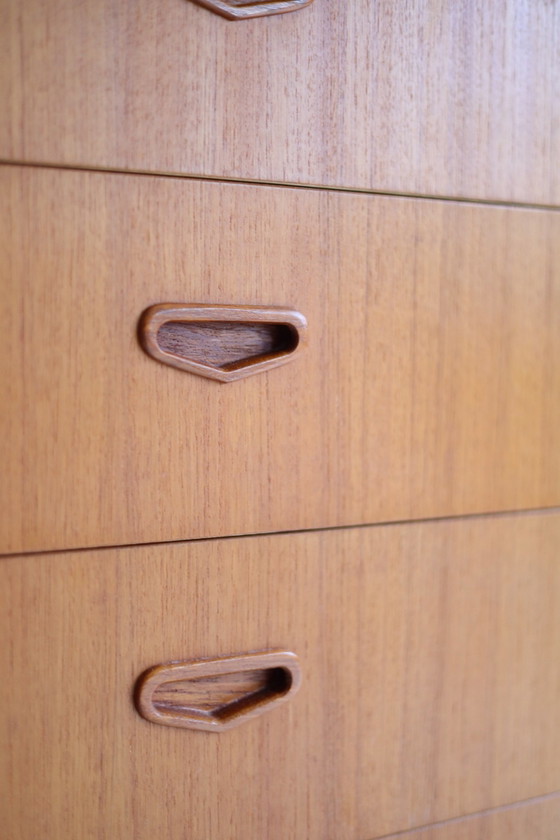 Cassettiera Scandinava Vintage Anni '50/'60 – Cassettiere, Legno (photo 4 of 5)