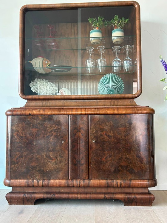 Image 1 of Art Deco display cabinet/bar