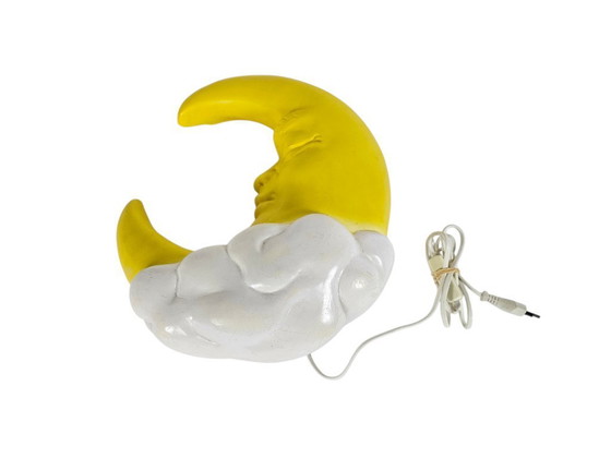Image 1 of Heico - 'Moon' - lampada da parete - plastica - Germania Ovest - anni '80