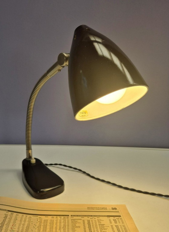 Vintage Bureaulamp Hala 13 – Bureaulampen, Metal, Chrome (photo 5 of 12)