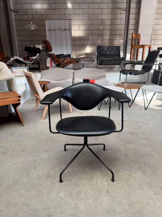 Set von 6 Gubi Masculo Stühlen, GamFratesi (Setpreis) – Esszimmerstühle, Leder, Metall (photo 3 of 12)