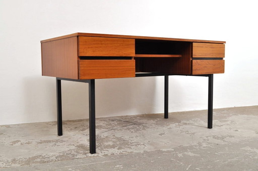 Vintage mid century teak bureau, 1960s