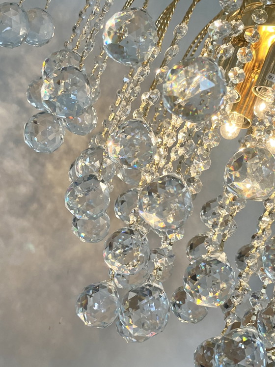 Image 1 of Lampadario vintage SWAROVSKI STRASS di taglia XL