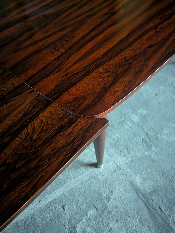 Image 1 of Tavolo da pranzo allungabile vintage - palissandro - L148/244cm