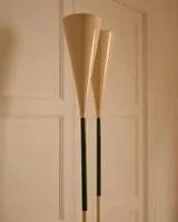 Diabolo Stehleuchten Paar – Metal, Mid Century Modern (photo 3 of 12)