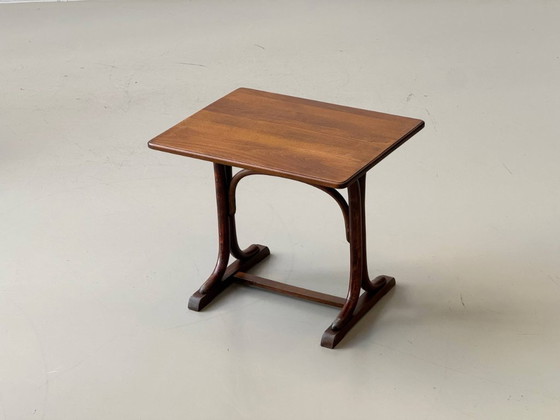 Image 1 of Kindertafel uit het midden van de 20e eeuw, gemaakt van beukenhout, jaren 70.