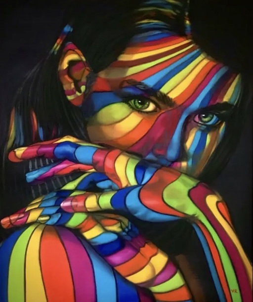 Kaléidoscope (XXXL) par Valentina Andrees