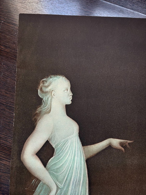 Image 1 of Leonor Fini, Extreme Nacht, seltene Lithografie, 1980