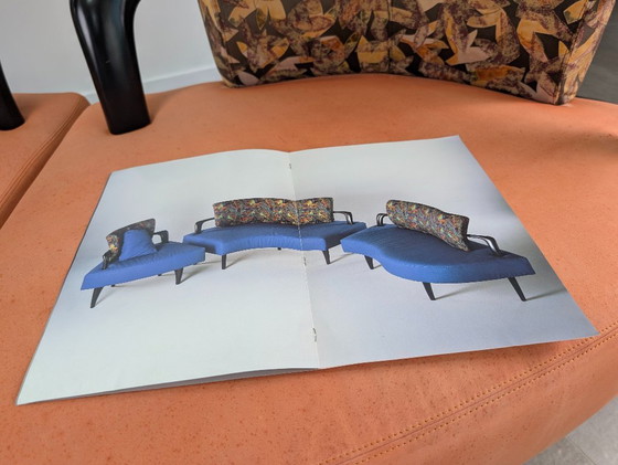 Image 1 of Paar modulaire Esprit loungestoelen van Brunati & Zerbaro, jaren 1980