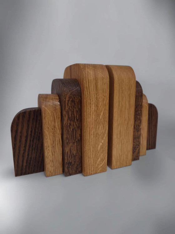 FERMALIBRI - ART DÉCO / SCUOLA DI AMSTERDAM – ArtDecoOnline, Oggetti decorativi, Legno (photo 5 of 5)