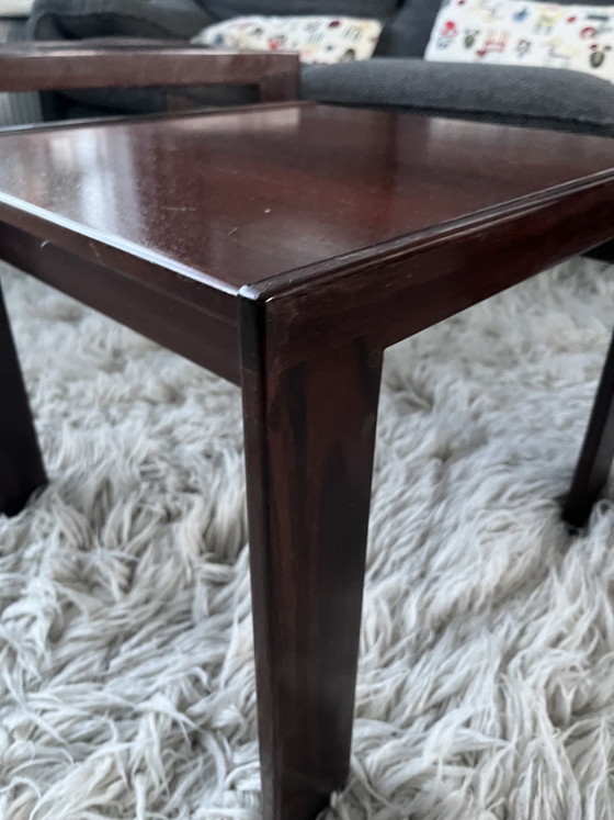 Image 1 of ENSEMBLE DE 3 TABLES GIGOGNES MODÈLE 777 PAR AFRA SCARPA & TOBIA SCARPA POUR CASSINA, ANNÉES 1960