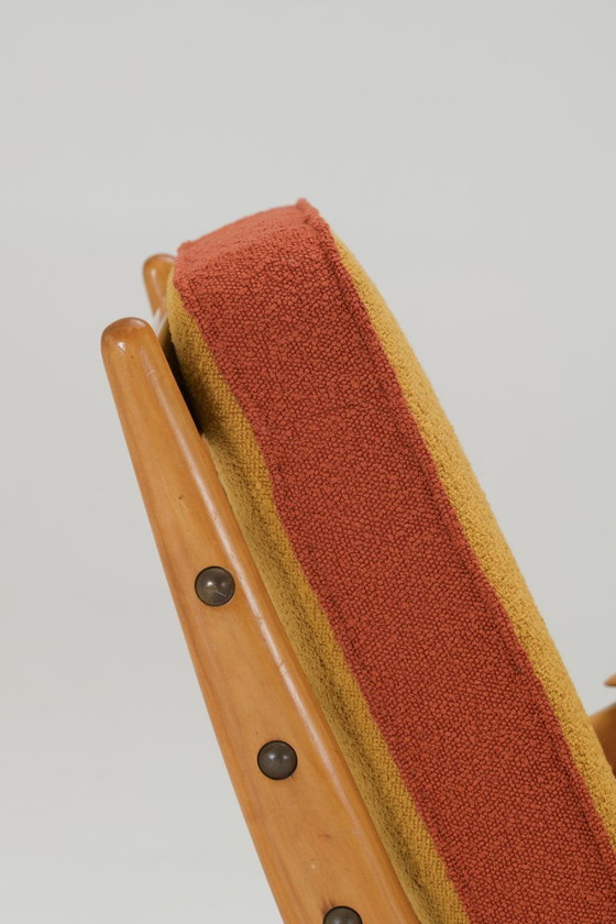 Image 1 of A pair of 1950s armchairs - B. Spuijs for 'De Ster' Gelderland