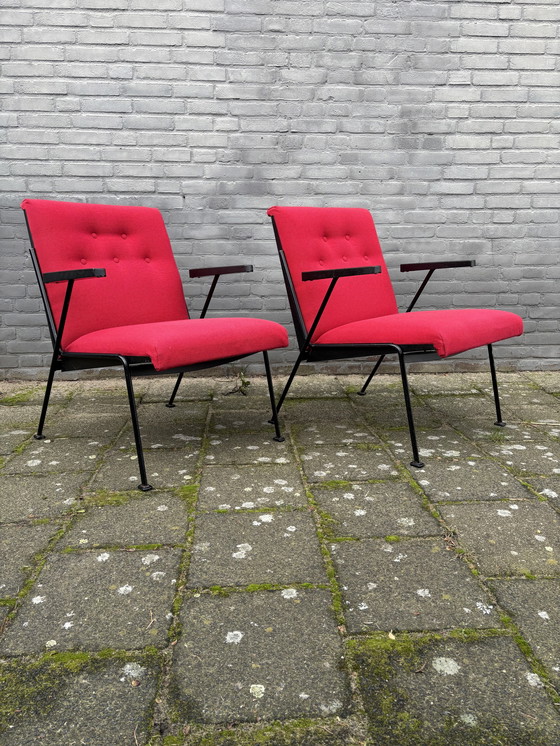 Image 1 of 2x sedie oasi Rietveld per Ahrend de Cirkel 1960