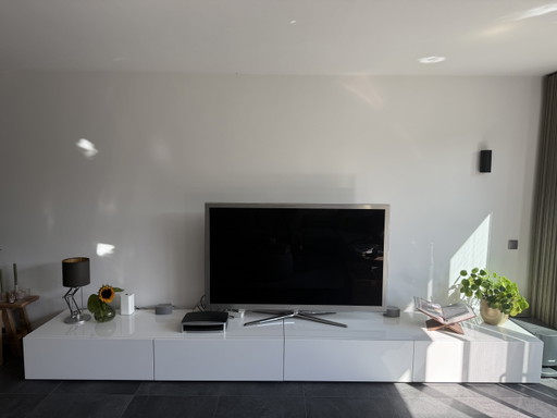 Mueble de TV moderno blanco con cajones Verardo Kronos – tv meubelen, Mdf, Wood (photo 2 of 5)