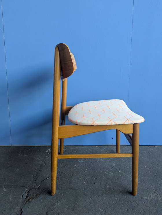 Image 1 of Vintage midcentury stoel, 1960s Denemarken 