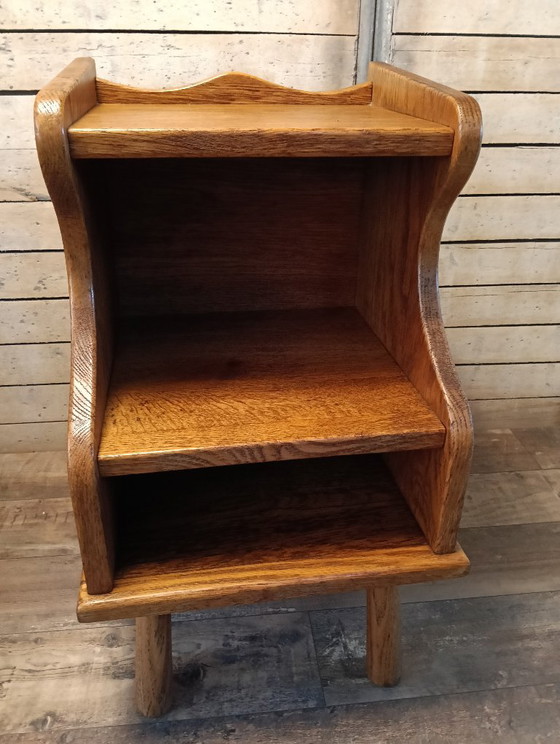 Oisterwijk Meubelfabriek Solid Oak Nightstand – Wood (photo 8 of 10)