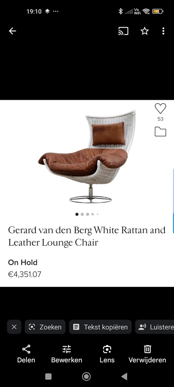 Image 1 of Fauteuil lounge Montis - Gerard van den Berg