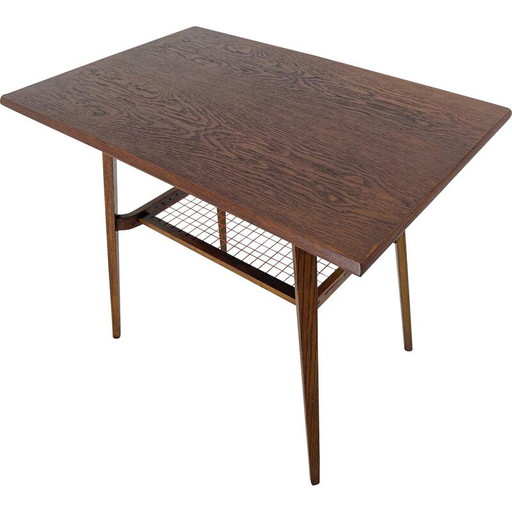 Vintage Couchtisch aus Holz, Tschechoslowakei 1960er Jahre
