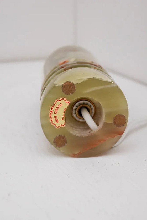 Image 1 of Mid-century modern Italian brass table lamp, 1970s