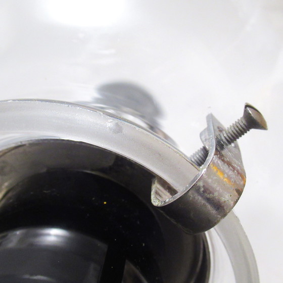 Image 1 of Space Age Lampe Fällander Glas 60er Jahre