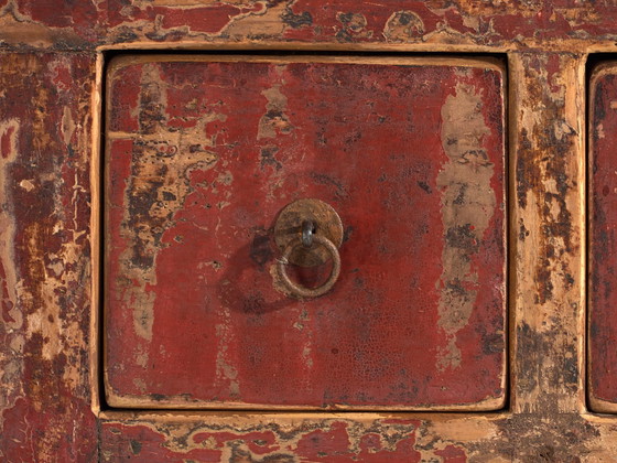 Mobile orientale antico con patina rossa (c.1900) #77 – Cassettiere (photo 40 of 40)