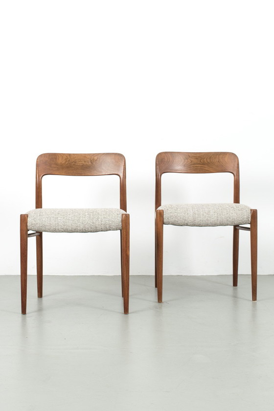 Image 1 of Set Møller chairs model 75