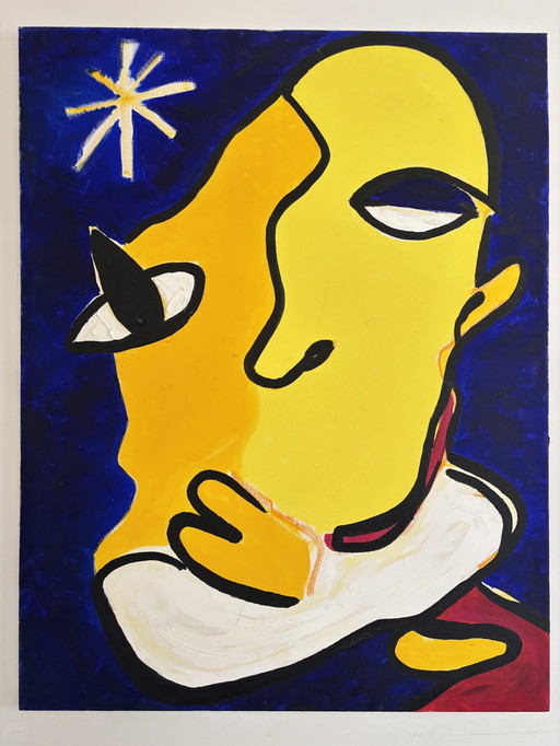 Modern Abstract Oil Painting